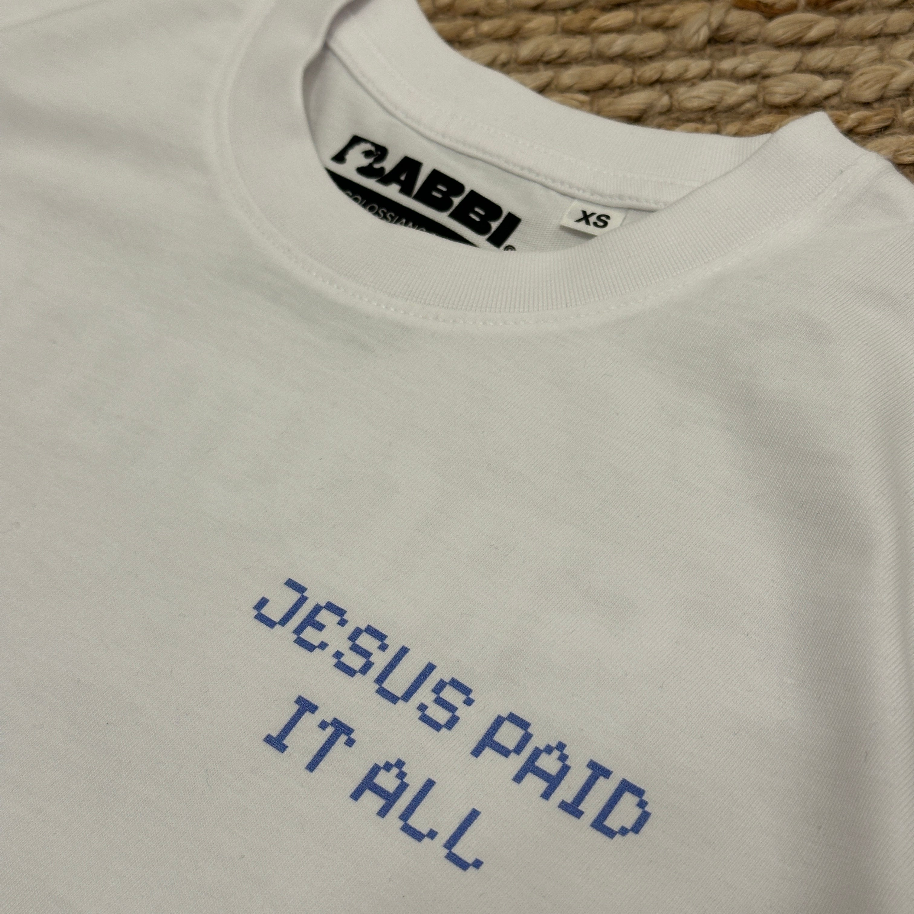 Jesus Paid It All - OVERSIZED T-shirt