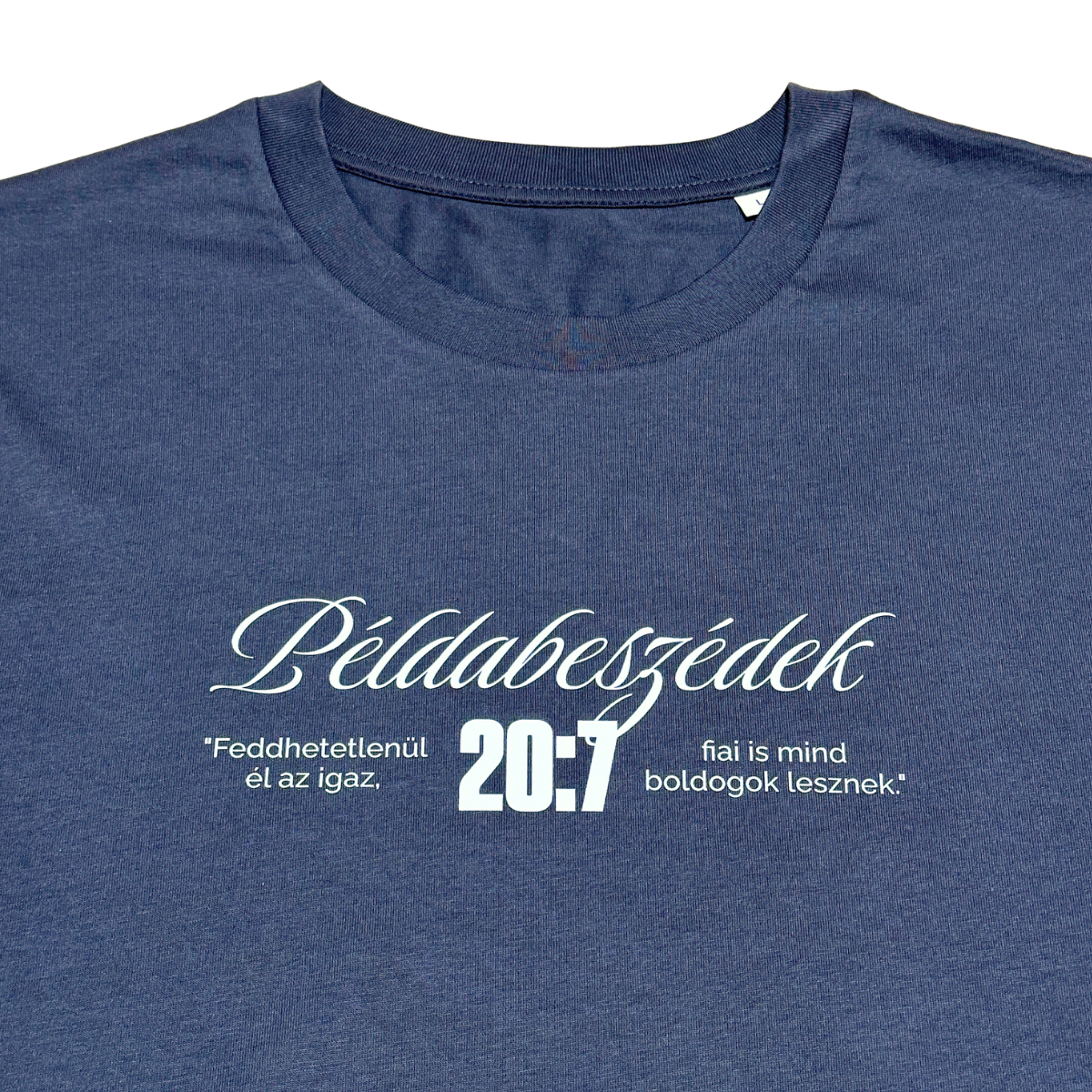 Feddhetetlenül él az igaz – Heavyweight Cotton T-shirt