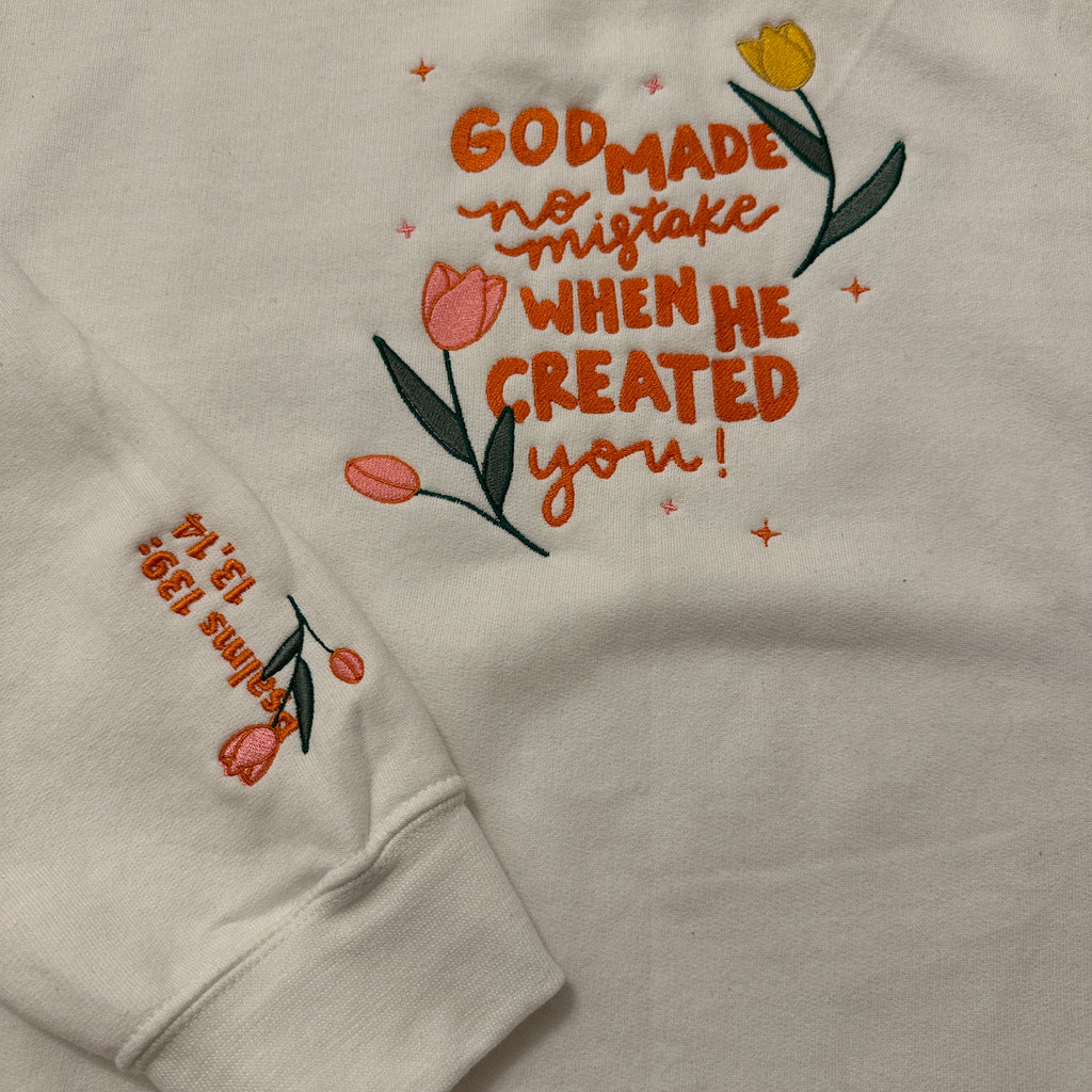 Embroidered Women's Crewneck Sweatshirt