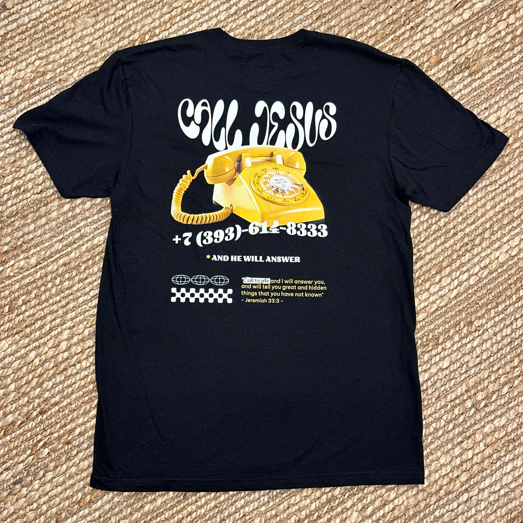 Call Jesus - Cotton T-shirt