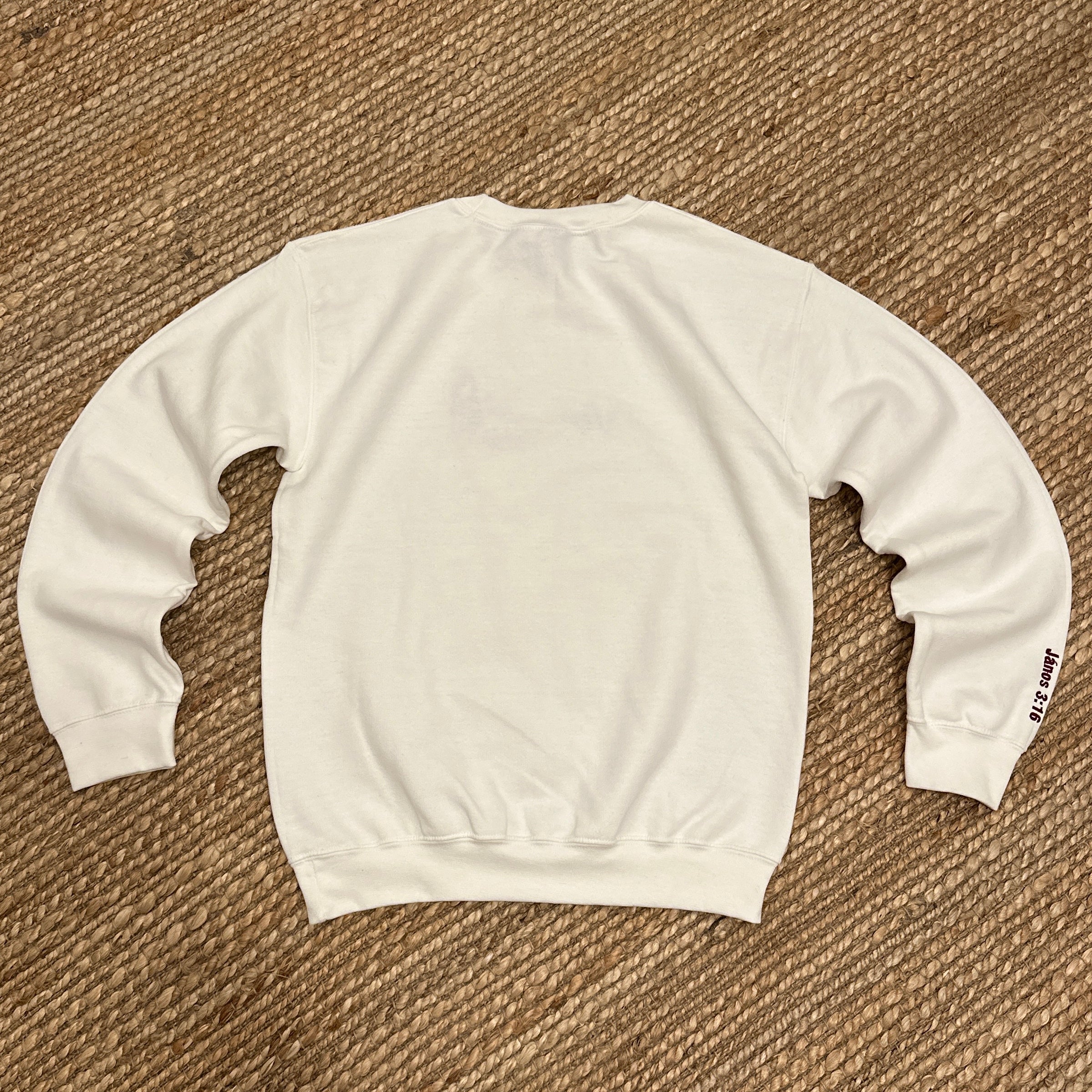 Walk With Jesus - Embroidered Classic Unisex Crewneck Sweatshirt