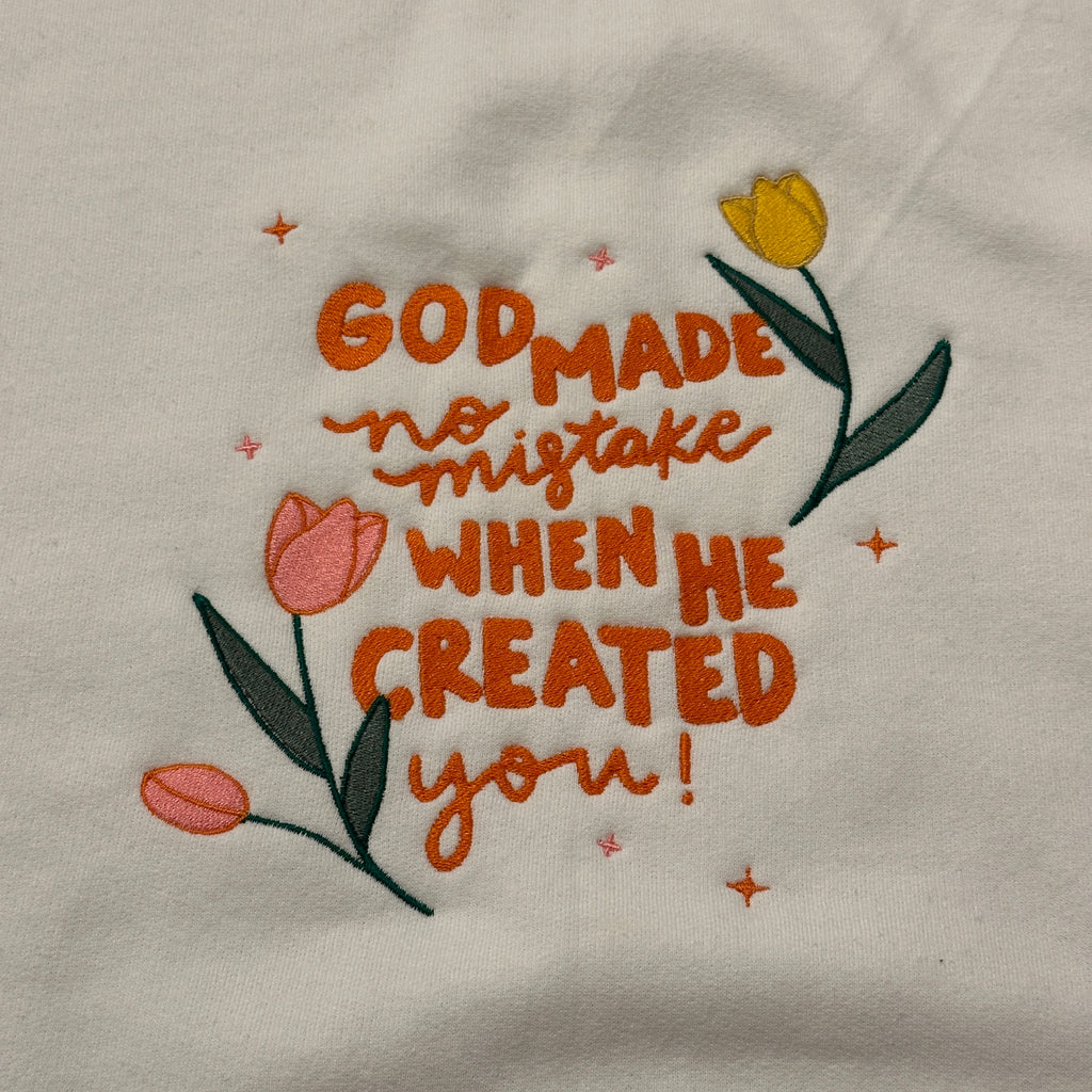 Embroidered Women's Crewneck Sweatshirt