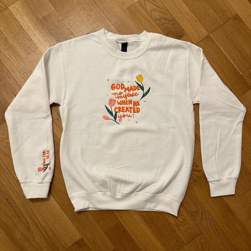 Embroidered Women's Crewneck Sweatshirt
