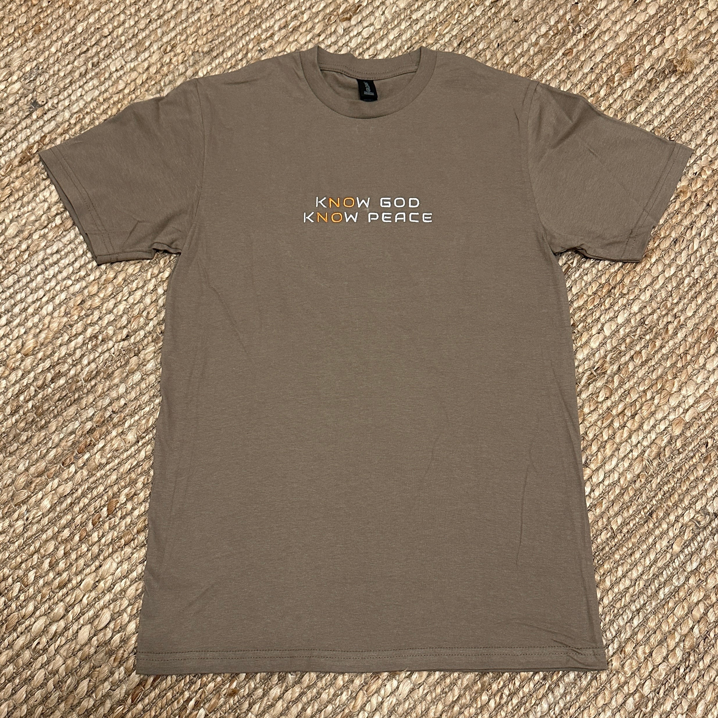 Know God Know Peace - Cotton T-shirt