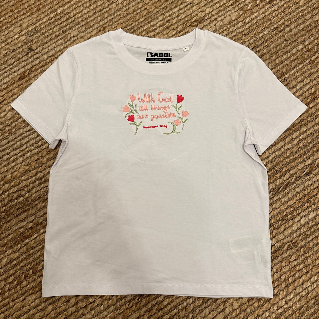  Women's Embroidered T-shirt