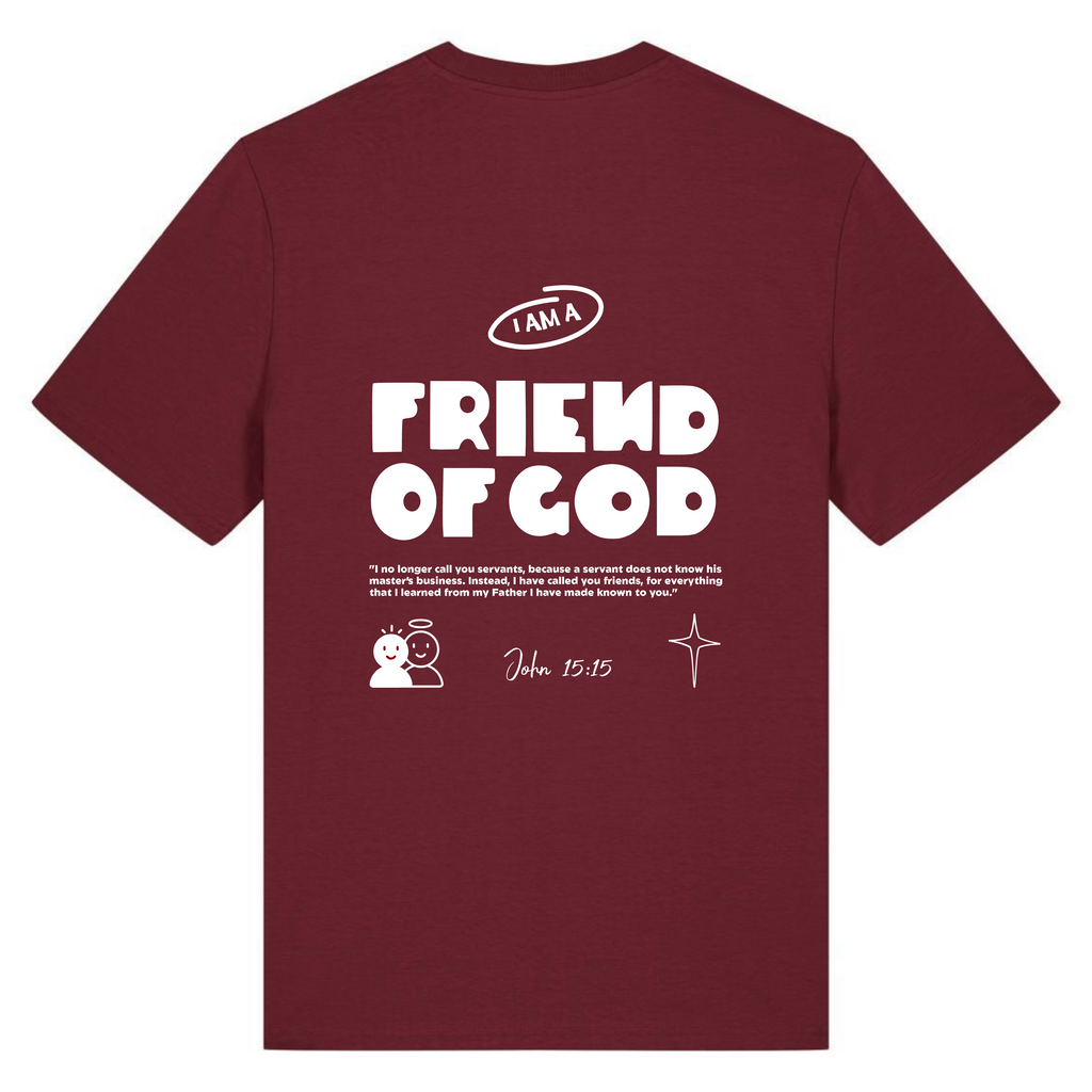 Friend Of God –  Heavyweight Cotton T-shirt