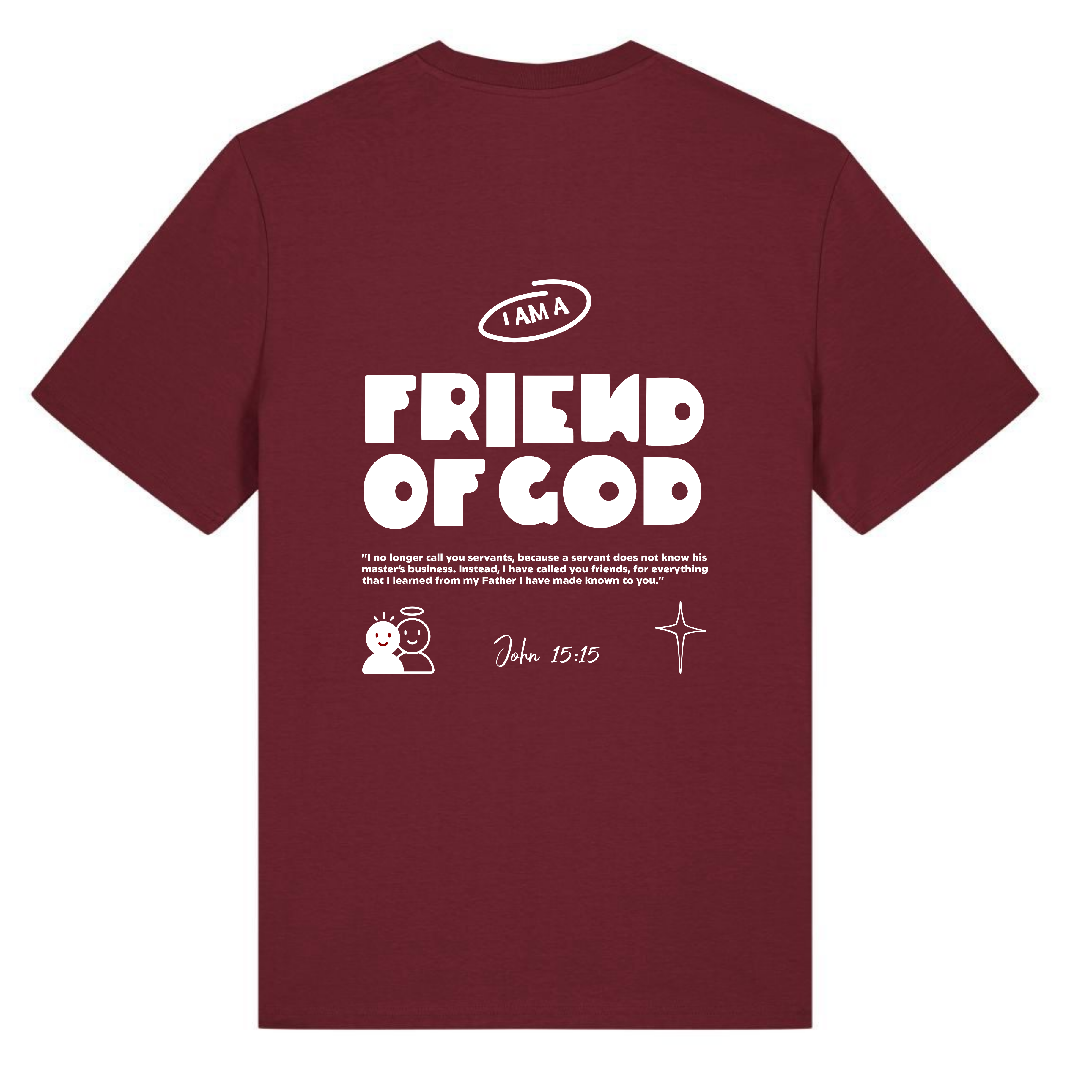 Friend Of God –  Heavyweight Cotton T-shirt